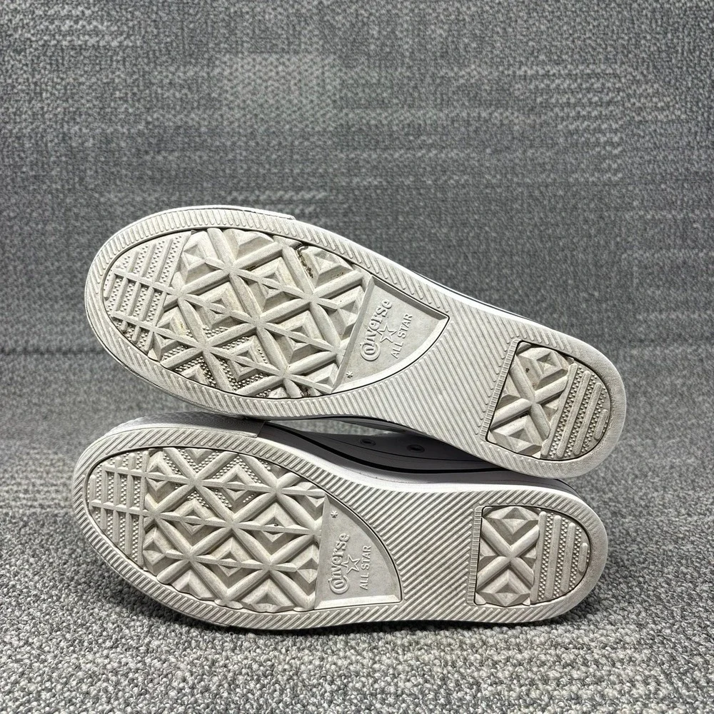 Converse Chuck Taylor All Star Lift Platform High Top Leather Kids Size 4 White